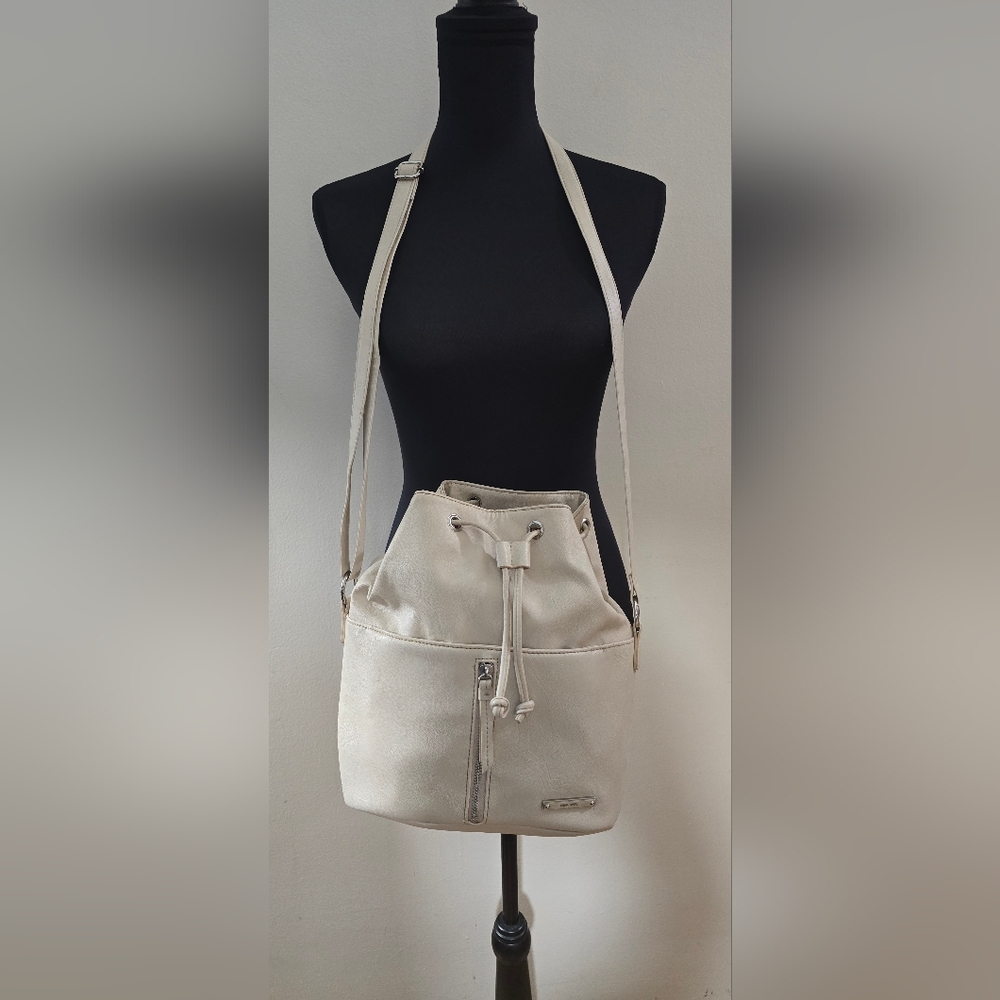 NINE WEST Drawstring Bucket Crossbody Bag